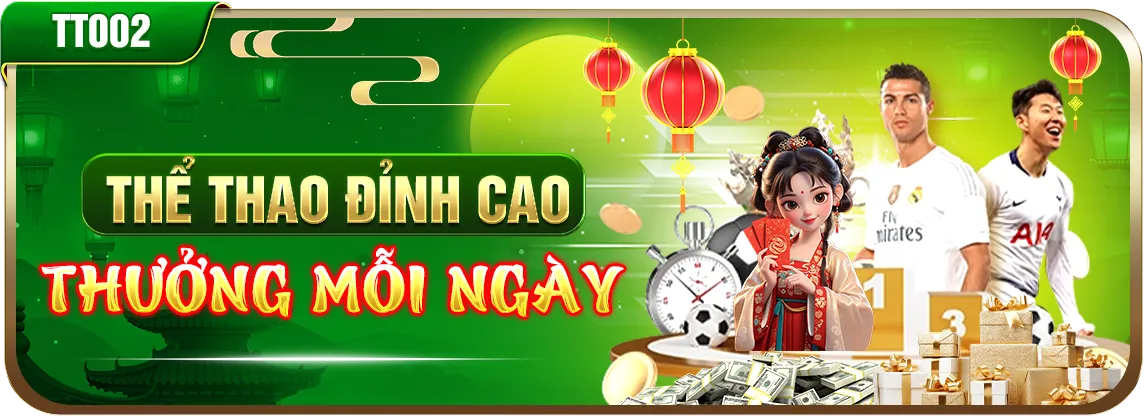Hình ảnh sân vận động thể thao với logo vb9